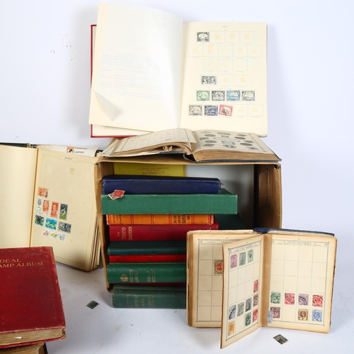 86 - A large quantity of UK and worldwide stamps, stock books etc, including the King George Stamp album,... 