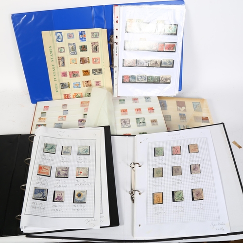 92 - A large quantity of worldwide stamp albums, including Germany, Gibraltar, Argentina etc