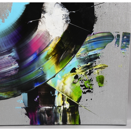 Alex Kuznetsov (born 1978), abstract composition, acrylic on
