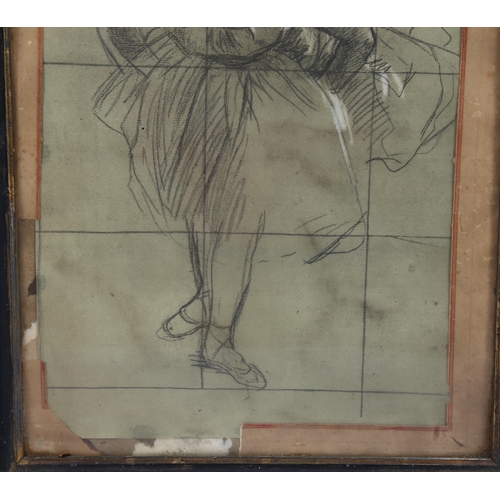 547 - *DESCRIPTION CHANGE* 19th/20th century French School, after Edgar Degas, ballerina, lithograph, 38cm... 