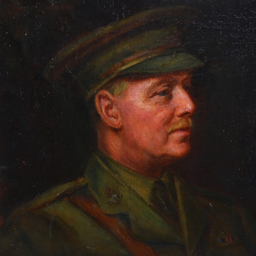 745 - Charles Goldsborough Anderson (1865 - 1936), portrait of Earl Douglas Haig, signed and dated 1915, 6... 