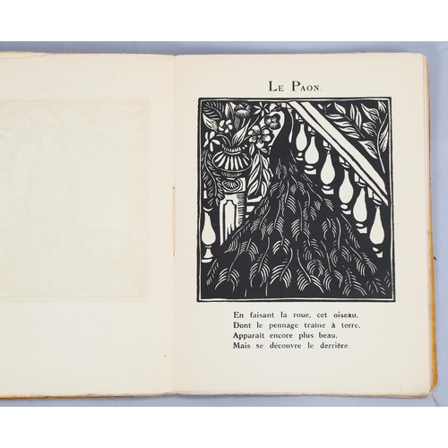 769 - Le Bestiaire Ou Cortege D'Orphee, original woodcut illustrations  by Raoul Dufy, published by La Sir... 