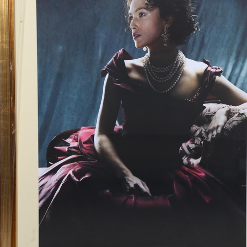 171 - A limited edition poster of Kiera Knightley as Anna Karenina film release 2012, framed and numbered ... 