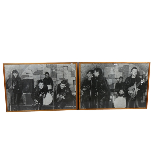 173 - BEATLES INTEREST - 2 early 1980s' release posters of the Beatles early 1960s' performances at the Ca... 