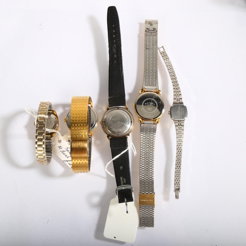 1069 - Various wristwatches, including Legant, Rotary etc (5)