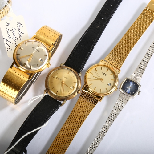 1069 - Various wristwatches, including Legant, Rotary etc (5)