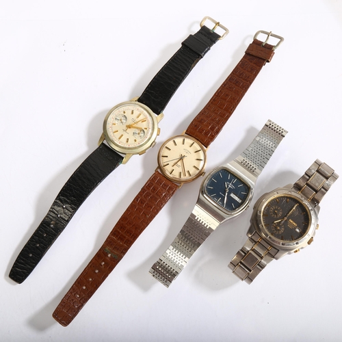 1072 - Various wristwatches, including Seiko chronograph, Avia etc