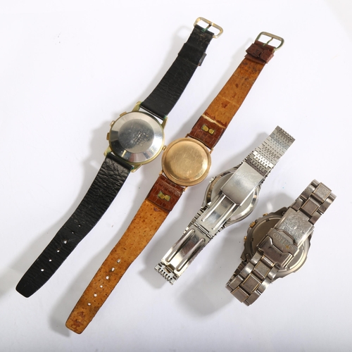 1072 - Various wristwatches, including Seiko chronograph, Avia etc