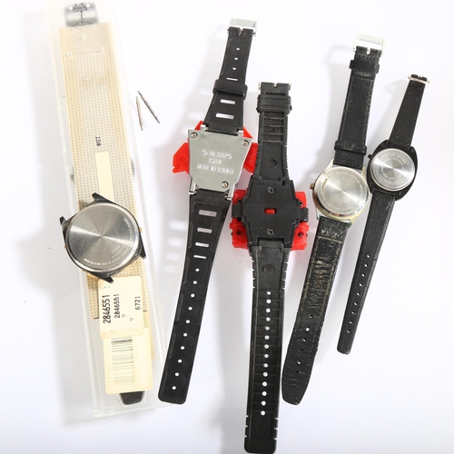 1073 - Various wristwatches, including Swatch 1996 Atlanta Olympic Games, Star Wars etc