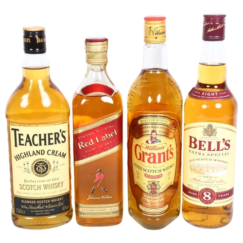 171 - Bell's Extra Special Old Scotch Whisky, William Grant's Finest Scotch Whisky, Teacher's Highland Cre... 