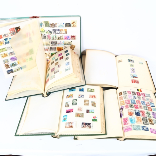 98 - 10 various stamp stock book albums etc