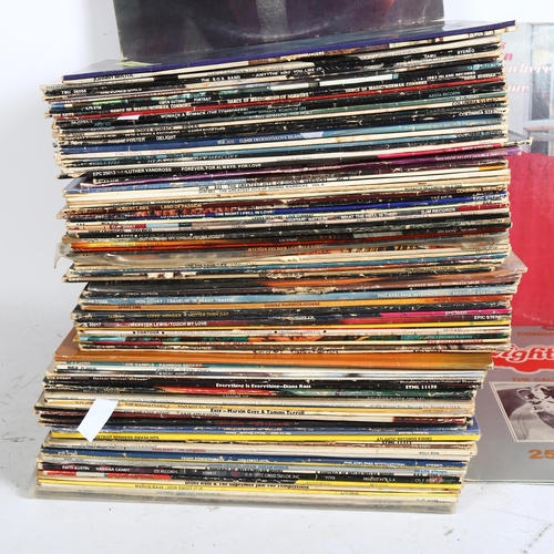 243 - A quantity of vinyl LPs, mostly funk and soul related in genre, including such artists as Bobby Woma... 