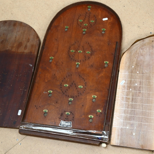 294 - A Vintage Corinthian Bagatelle board, and 2 shove ha'penny boards (3)