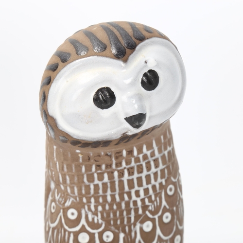 31 - Mari Simmulson for Upsala-Ekeby, a 1960s' ceramic owl, height 17.5cm