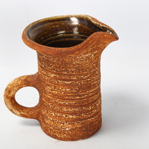 54 - Waistel Cooper (1921-2003), a studio pottery jug, signed to base, height 13.5cm