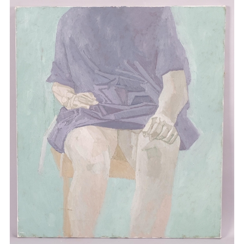 207 - Francis Hewlett (British, 1930 - 2012), Knees, oil on canvas, 1970, inscribed verso, 81cm x 72cm, un... 