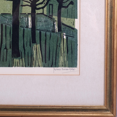 218 - Robert Tavener (1920 - 2004), pollarded trees (no. 5), screenprint, artist's proof, signed in pencil... 