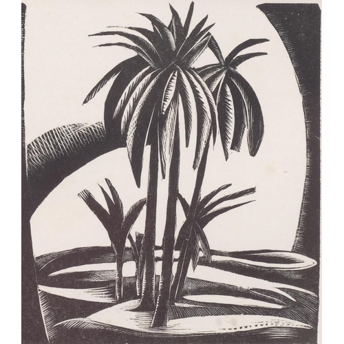 265 - Paul Nash (1889-1946), wood engraving on paper, Elysium, Act 4 Scene The Last, from Mister Bosphorus... 