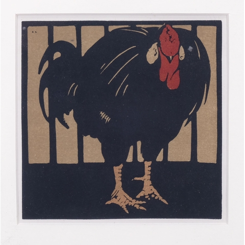 270 - William Nicholson (1872-1949), lithograph in colours on paper, Cock O’ the North, from The Square Bo... 