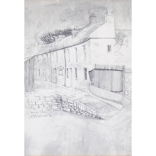 276 - Sylvia Wishart (1936-2008), signed print on paper, Old Houses, Stromness (1970), 22cm x 15.5cm, sign... 