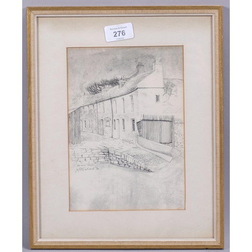 276 - Sylvia Wishart (1936-2008), signed print on paper, Old Houses, Stromness (1970), 22cm x 15.5cm, sign... 