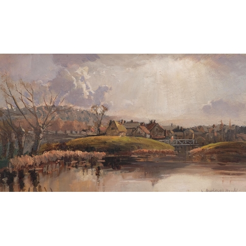 309 - Louis Burleigh Bruhl (1861 - 1942), pair of rural landscapes, at Upper Bullingham Hereford, and unde... 