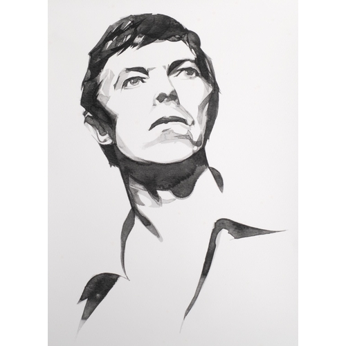 396 - WITHDRAWN - HelloVon Studio, David Bowie 2013, limited edition print, no. 2/50