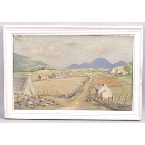 407 - W Otway Murray (20th century Irish), Donegal landscape, oil on canvas, signed, 38cm x 58cm, framed