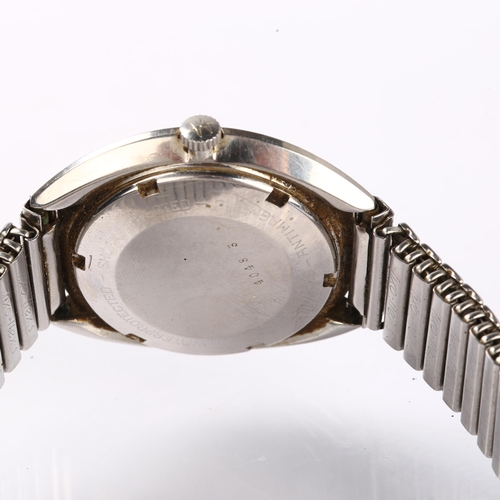 1006 - HAMILTON - a stainless steel automatic wristwatch, ref. 4048-3, circa 1960s, silvered dial with appl... 