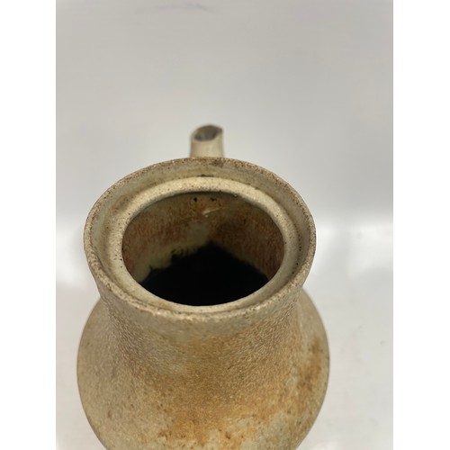 44 - Ruth Duckworth (1919-2009), a studio pottery stoneware coffee pot, makers mark under handle, height ... 