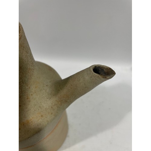 44 - Ruth Duckworth (1919-2009), a studio pottery stoneware coffee pot, makers mark under handle, height ... 