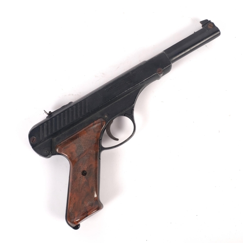 549 - CROSMAN - a Crosman lever action ball bearing pistol, L30cm