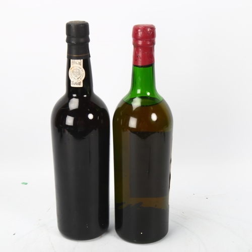 158B - 2 bottles of vintage port, 1963 Sandeman and 1967 Royal Oporto