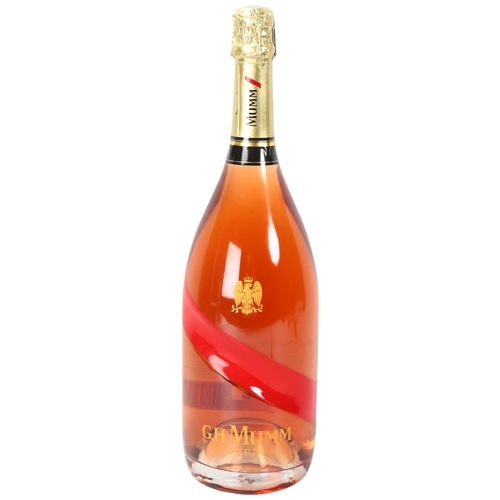 160 - A Magnum of G H Mumm brut Cordon rose, Champagne (1.5L)