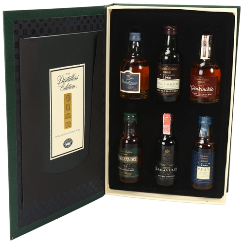 161 - 6  x 5cl miniature bottles of Scottish double-matured Malt Whisky in Distillers Edition presentation... 