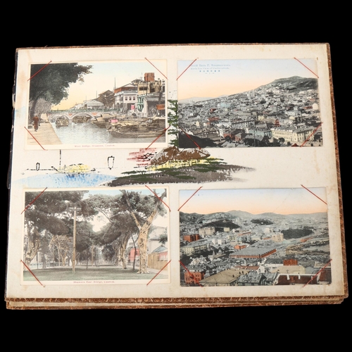 222 - A group of postcards depicting scenes in Hong Kong and Canton, late 19th/early 20th century (24 card... 