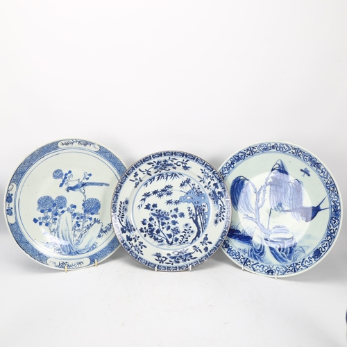 248 - A group of Chinese blue and white porcelain plates (5)