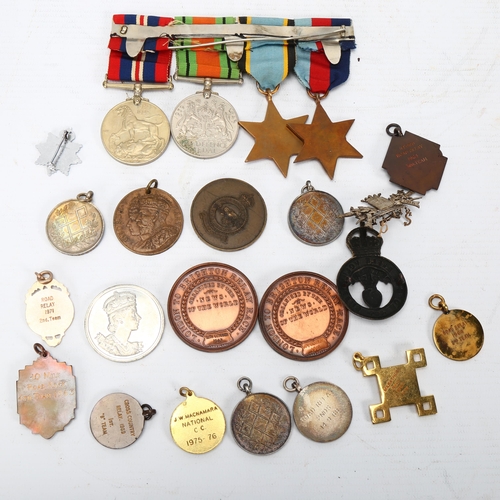 309 - A group of medals and medallions