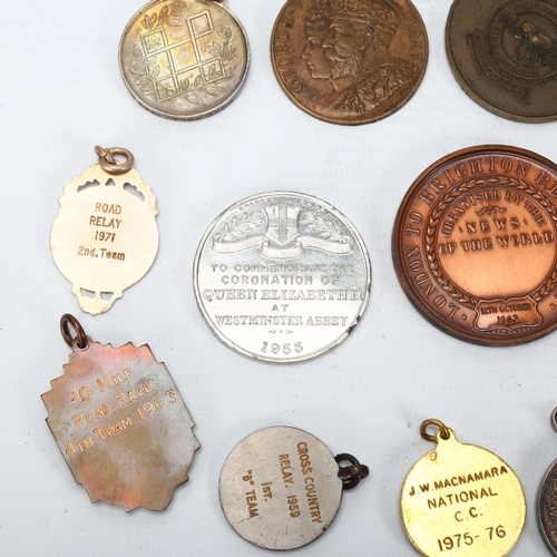 309 - A group of medals and medallions