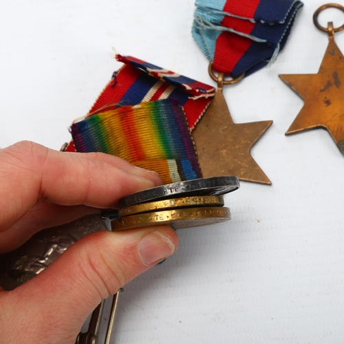 311 - A group of First and Second War Service medals