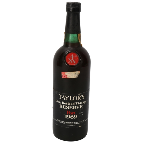 158C - A bottle of Taylors 1969 Late Bottled Vintage Port