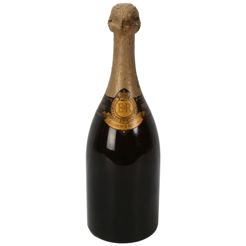 158D - A bottle of Moet & Chandon, Elizabeth II Coronation Cuvee A.D. 1953 Champagne, vintage 1943