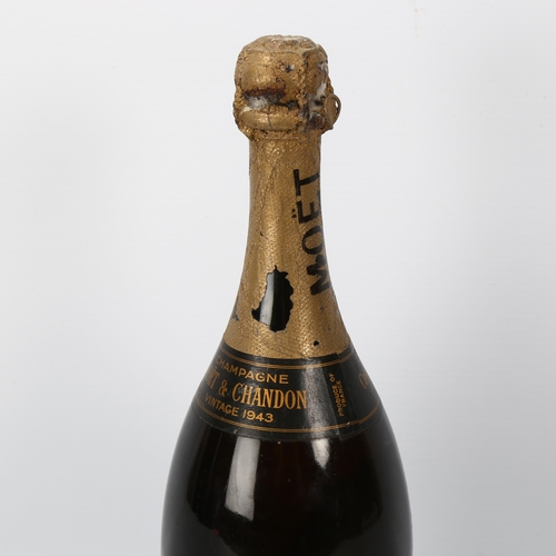 158D - A bottle of Moet & Chandon, Elizabeth II Coronation Cuvee A.D. 1953 Champagne, vintage 1943