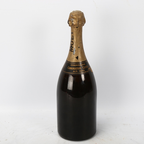 158D - A bottle of Moet & Chandon, Elizabeth II Coronation Cuvee A.D. 1953 Champagne, vintage 1943