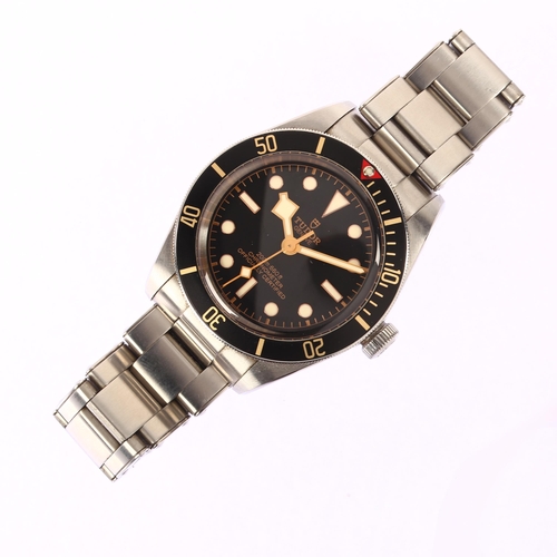 1017 - TUDOR - a stainless steel Black Bay Fifty-Eight automatic bracelet watch, ref 79030N, circa 2019, bl... 