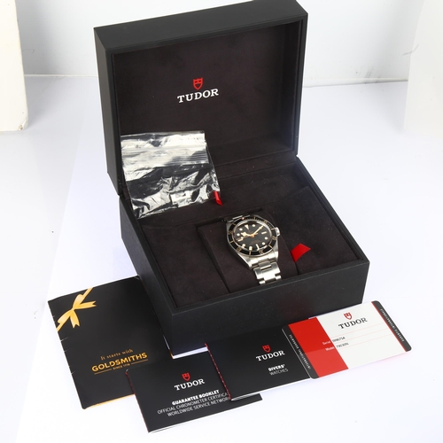 1017 - TUDOR - a stainless steel Black Bay Fifty-Eight automatic bracelet watch, ref 79030N, circa 2019, bl... 