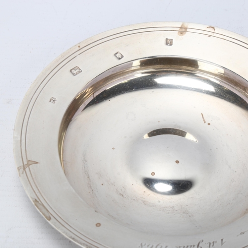 1749 - An Elizabeth II silver Armada dish, William Comyns & Sons Ltd, London 1964, 17cm, 8.2oz