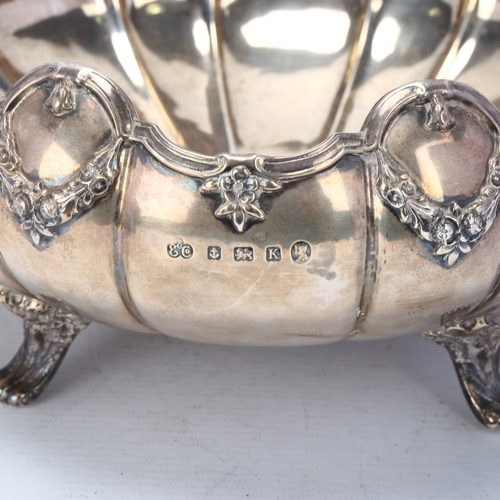 1751 - ELKINGTON & CO - a large fine quality George V silver table centre fruit bowl, Coronation hallmarks ... 