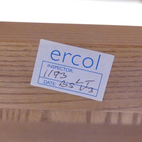 2013 - ERCOL - a model 1193 Windsor draw-leaf dining table. 150x73x92cm (extending to 200cm). Current RRP £... 