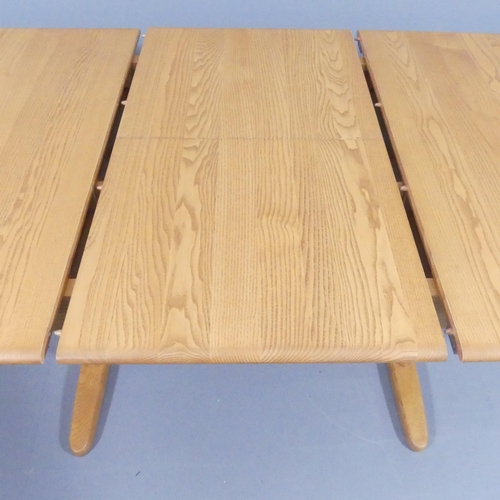 2013 - ERCOL - a model 1193 Windsor draw-leaf dining table. 150x73x92cm (extending to 200cm). Current RRP £... 